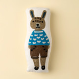 Embroidered Bunny Cushion