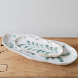 Painted Petals Olive Plate L