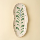 Painted Petals Olive Plate L
