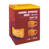 Chilkat Sun Espresso Mugs Set