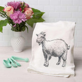 Goat Flour Sack Tea Towel