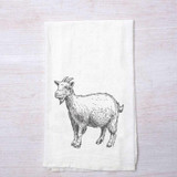 Goat Flour Sack Tea Towel