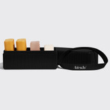 4 Compartment Travel Case - Black