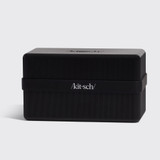 4 Compartment Travel Case - Black