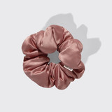 Satin Pillow Scrunchies 4pc Set- Blush