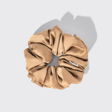 Satin Pillow Scrunchies 4pc Set- Blush