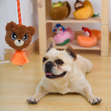 Teddy Bear Dog Rope Toy - Fluffy Tufferz