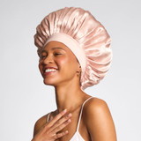 Adjustable Oversized Satin Bonnet