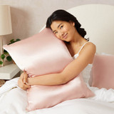 Blush Satin Pillowcase 2pc