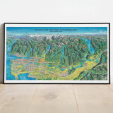 Vancouver & Coast Mountains Poster
