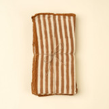 Terracotta Stripe Block Print Napkins S/4