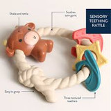 Ritzy Rattle Teether - Highland Cow
