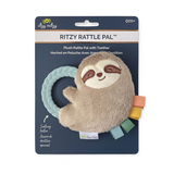 Ritzy Rattle Pal w/ Teether - Sloth