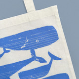 Whale Pod Tote Bag
