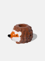 Hedgehog Forest Candle Holder