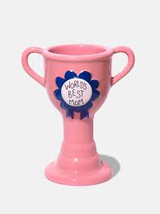 Trophy Vase “World's Best Mom”