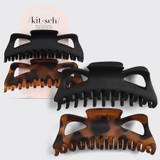 Jumbo Classic Claw Clip 2pc - Black & Tort