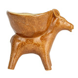 Stoneware Donkey w/ Bowl