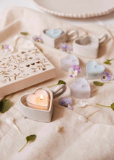 Blush Hearts Tea Light Candle Kit