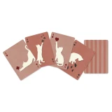 Cats Playing Cards