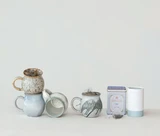 16oz. Stoneware Mug w/Tea Bag Holder