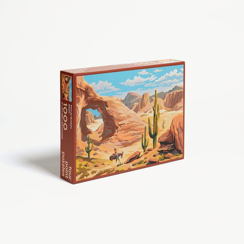 Desert Paint By Number Puzzle