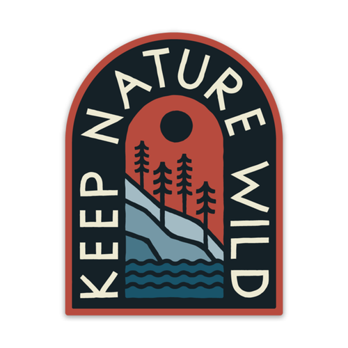 KNW Mountainside Sticker