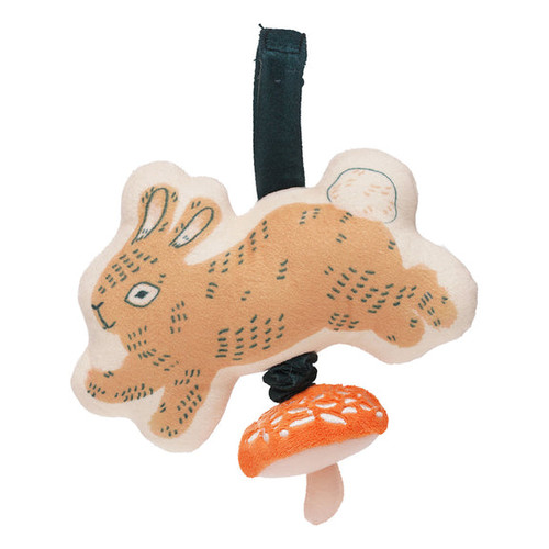 Button Bunny Pull Musical Take Along Toy