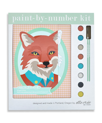 Fred Fox KIDS Paint by Number Kit