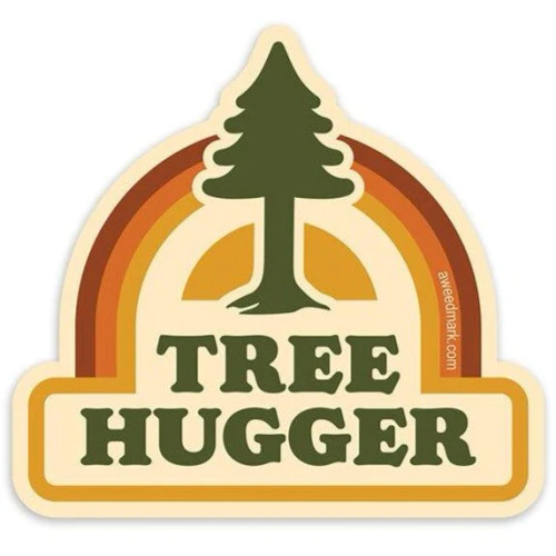 Tree Hugger Sticker