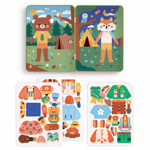 Happy Campers Magnetic Play Set