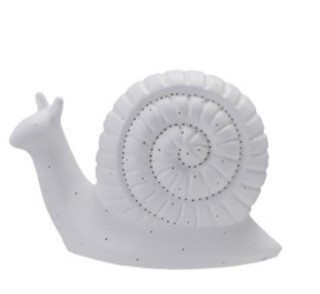 Stoneware Snail Table Lamp