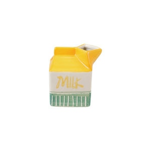 Stoneware Carton Shaped Creamer 10oz.