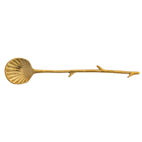 Brass Shell Shaped Spoon