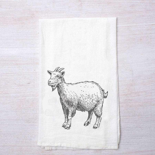 Goat Flour Sack Tea Towel