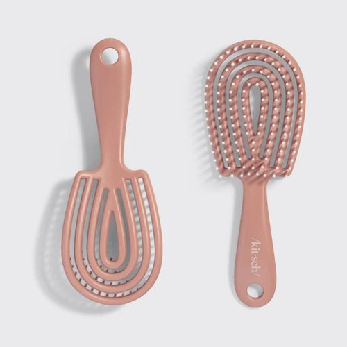 Mini Detangling Flexi Brush - Terracotta