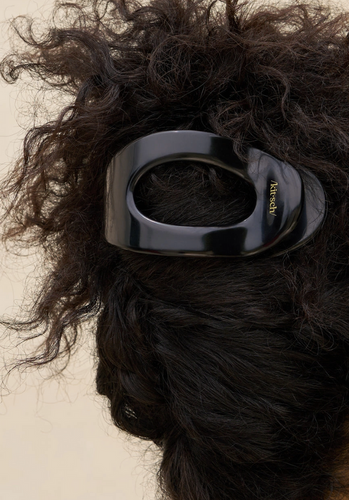 Large Flat Cloud Clip - Black