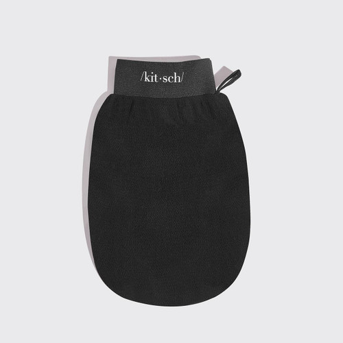 Exfoliating Gloves 2pc Black & Terracotta