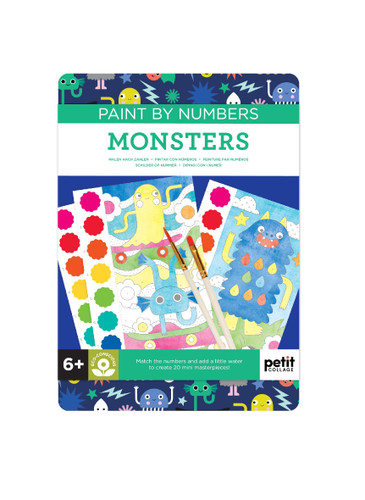 Paint By Numbers: Monsters
