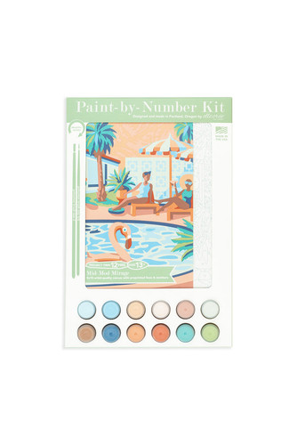 Mid-Mod Mirage Paint by Number Kit