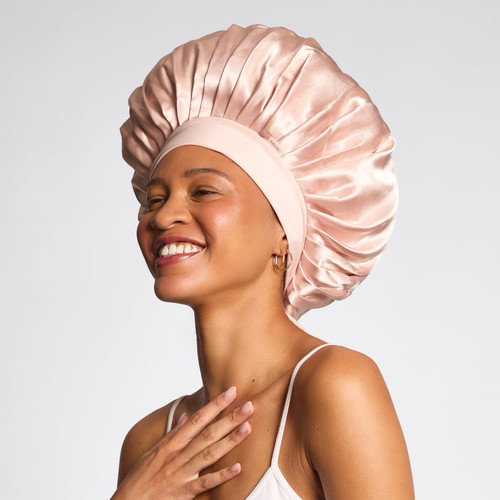 Adjustable Oversized Satin Bonnet