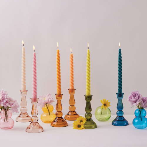 Twisted Taper Candles - Assorted