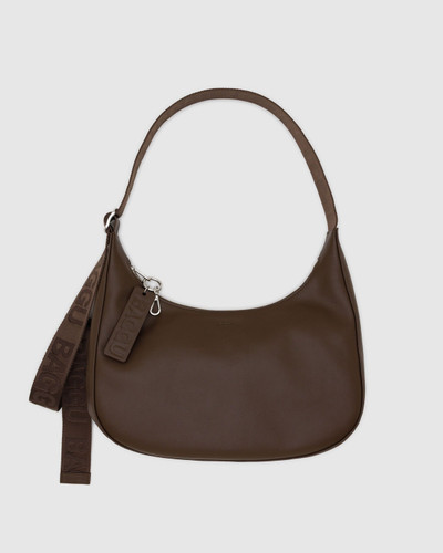Crescent LEATHER MED Bag, Recycled