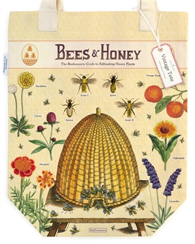 Bees and Honey Tote Bag- Cavallini