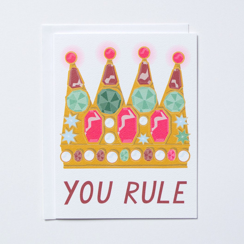 You Rule Note Card