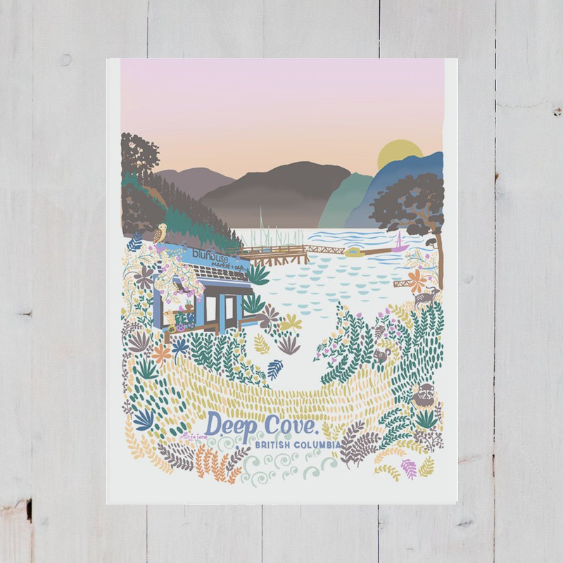 Deep Cove Print
