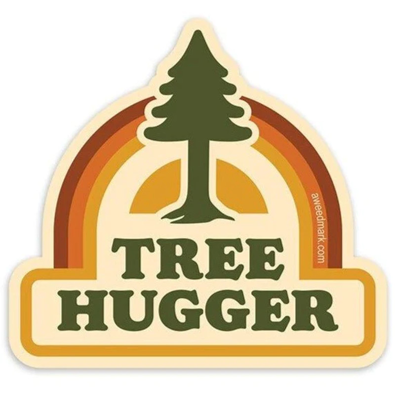 Tree Hugger Sticker