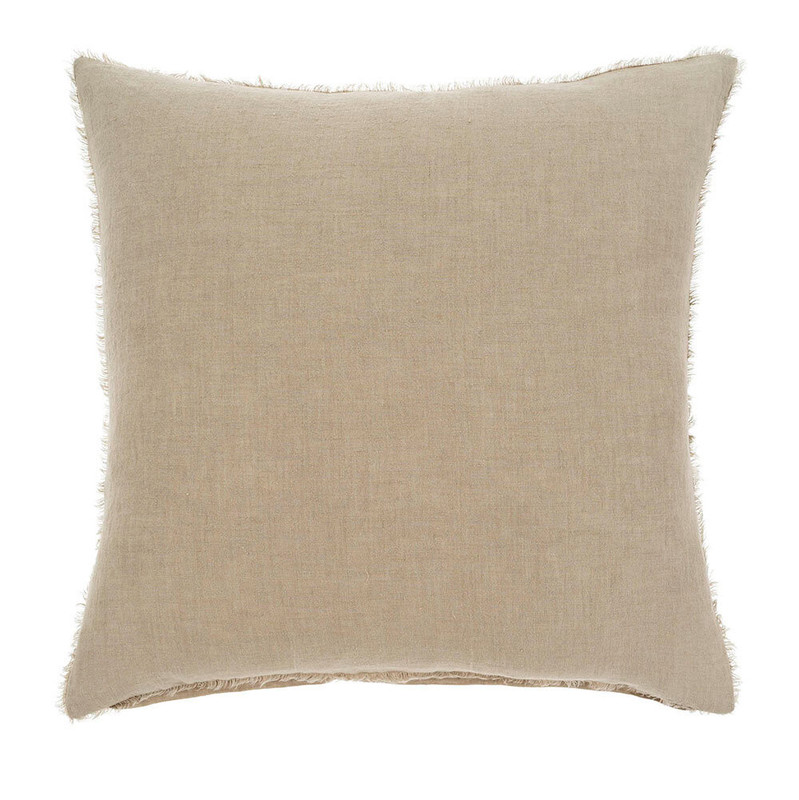 24x24 Driftwood Lina Linen Pillow