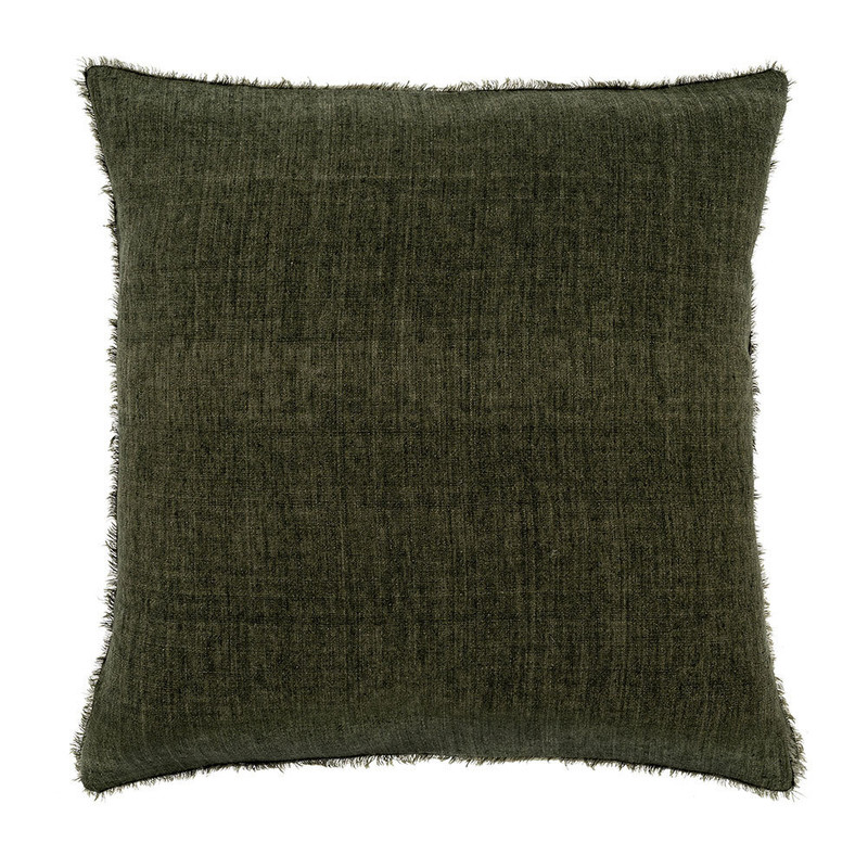 20x20 Avocado Lina Linen Pillow