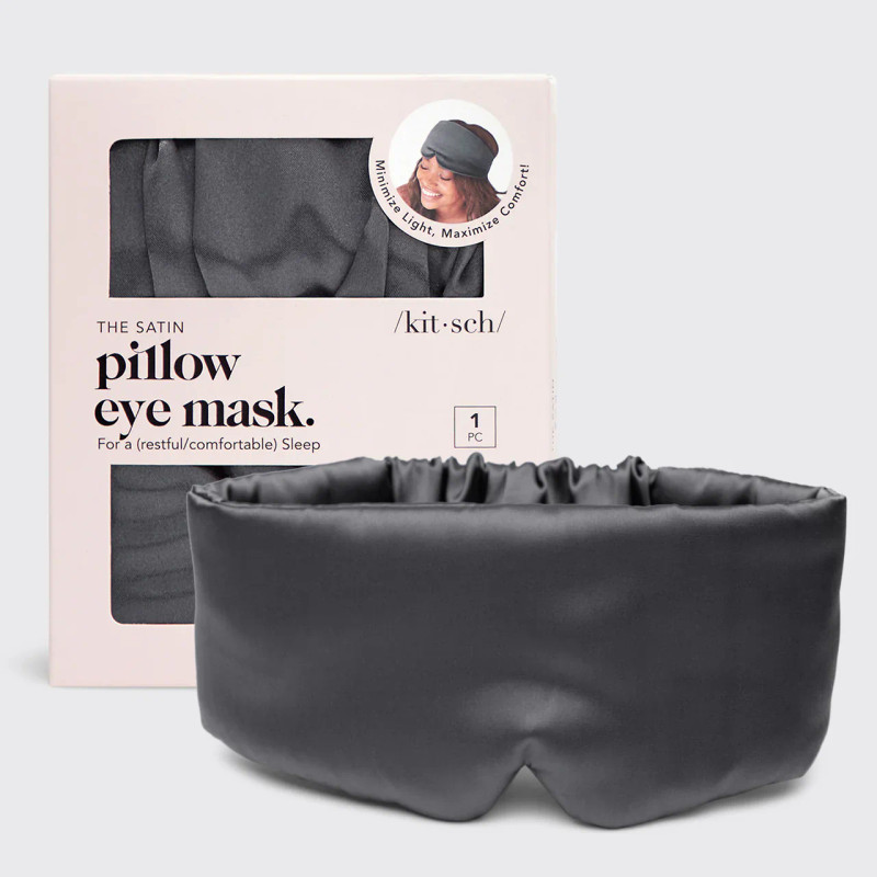 Pillow Eye Mask - Charcoal